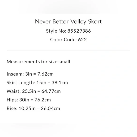 Free People FP Movement Never Better Volley Skort NWT // Skirt // Shorts - Picture 6 of 8